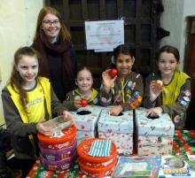 Brownies at Xmas Fair